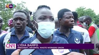 Informal waste workers union demand mobile transfer stations before ban on tricycles on motorway