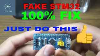 HOW TO FIX FAKE STM32 BLUEPILL BOARDS|| FAKE STM32 BLUEPILL BOARDS|| 100% FIX (SIMPLESTWAY)
