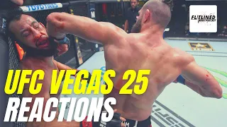 UFC Vegas 25 | Reactions | Dominick Reyes vs Jiri Procházka