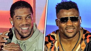 Anthony Joshua vs. Francis Ngannou • FULL FINAL PRESS CONFERENCE | TNT Sports & DAZN Boxing