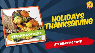 Holidays Thanksgiving | Reading Books for Kids