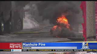 Manhole Fire Erupts In Boston's North End Near Regina Pizzeria