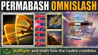 Omnislash speed is broken [Permabash combo with Bash of the Deep + Headshot] Dota 2 Ability Draft