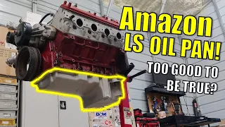 Amazon 302-1 LS Swap Oil Pan vs Factory 5.3 LS Truck Oil Pan - Install and comparison (also 81074)