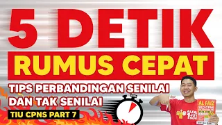 SOAL TIU CPNS 2024 TRIK CEPAT HANYA 5 DETIK