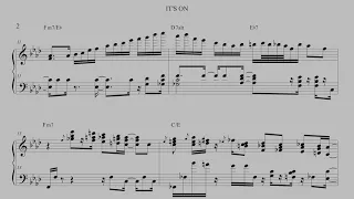 [Transcription] It's on - Kenny Werner solo