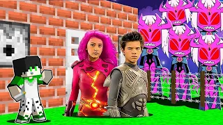 LAVAGIRL e SHARKBOY PROTEGE o BEBÊ de um APOCALIPSE da RAVENA no MINECRAFT!