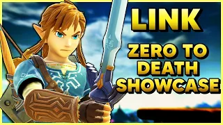 Smash Ultimate Link - Zero To Death Combo Showcase