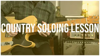 Country Soloing Over The Byrds You Ain't Goin' Nowhere