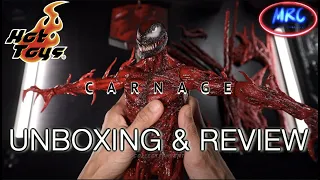 Hot Toys CARNAGE | Venom : Let there be Carnage 1/6th Scale Figure | World’s First Unboxing & Review