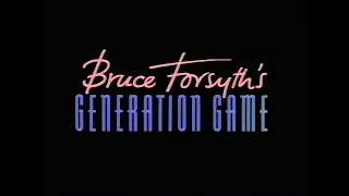 Bruce Forsyth and the Generation Game - 4k - Opening credits  - 1990-1995 - BBC1