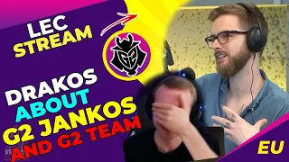 Drakos About G2 Jankos and G2 Team Performance 🤔