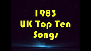 1983 UK Top Ten Songs