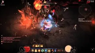 Diablo 3 - 1.04 - Dual Wield Monk - Inferno Act 3 - Azmodan