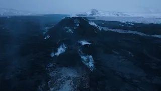 CinematicMusicVolcanic Drone Footage with DREAMSCAPIST & Isak Finnbogason Icelandic Eruptions#3 2024