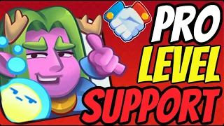 *BEST* WAY TO PLAY SUPPORT IN CO-OP!! In Rush Royale!