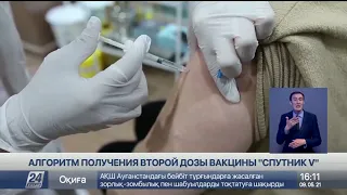 Алгоритм получения второй дозы вакцины «Спутник V»