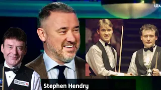 “Stop It!” Stephen Hendry’s reaction to drawing Jimmy White in World Snooker Championship Qualifiers