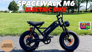 SpaceWalk M6 Electric Bike - Full Review