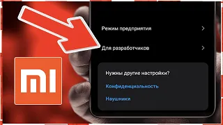 Как на ЛЮБОМ Xiaomi ВКЛЮЧИТЬ РЕЖИМ РАЗРАБОТЧИКА/Настройки MIUI на Сяоми в режиме разработчика