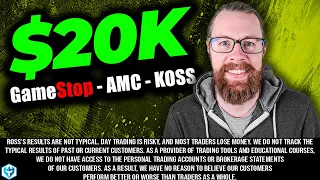 +$21k Day Trading GameStop, AMC & Meme Stocks
