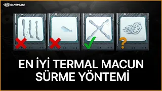 TERMAL MACUN NEDİR? EN İYİ TERMAL MACUN SÜRME YÖNTEMİ