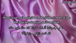 Confident - Justin Bieber/ lyrics + مترجمه (She said it's her first time) /sushi lyrics