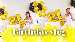 BIRTHDAY VLOG : B TURNS 21 🥂 | FEW DAYS IN DURBAN + LUNCH WITH THE GIRLS | SOUTH AFRICAN YOUTUBERS