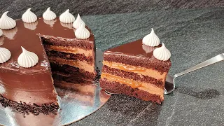 MARS cake that melts in mouth! Quick Chocolate Cake Without Gelatin! Very tasty!