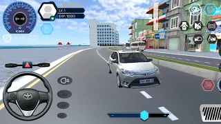 Car Simulator Vietnam #1|Toyota vios 2016|Realistic car Toyota|Car driving games|Android gameplay|