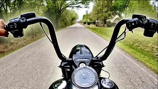 OH YEA THIS ROAD KING IS A BEAST! *FIRST RIDE*