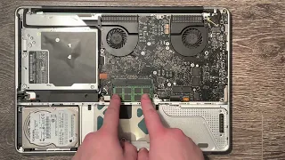 How to replace the memory modules (RAM) on Macbook Pro late 2008 15 inch (Macbook Pro 5,1)