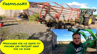 Farmvlog#11 Maschinen für die Ernte fit machen