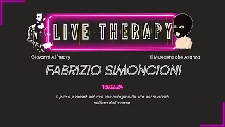 Live Therapy #22 feat  FABRIZIO SIMONCIONI