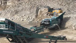 Powerscreen Trakpactor 550 Impactor , Ch1700 3 Deck, CT80 Track stacker