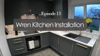 Episode 13. Wren Kitchen Install - Green & Gold Theme