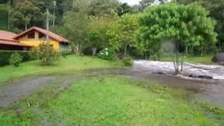 Enchente  e Cabeça D'Água em Terra Fria - Distro de São Lourenço - Nova Friburgo RJ