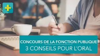 Concours de la fonction publique : 3 conseils pour l'oral