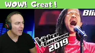 Claudia Emmanuela Santoso  - Never Enough (The Greatest Showman) - The Voice 2019 | REACTION 🇮🇱 💙