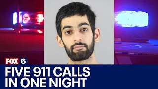 Wisconsin man called 911 multiple times because he was 'bored,' now charged | FOX6 News Milwaukee