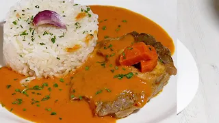 🥩 Ossobuco de Ternera a la Milanesa con Arroz Blanco 🍚. Receta FAMILIAR 😍