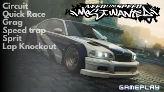 Need for Speed: Most Wanted (2005) PC Gameplay | Quick Race Mods