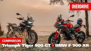 Triumph Tiger 900 GT vs BMW F 900 XR - go sharp or go far? | OVERDRIVE