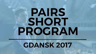 Anastasia POLUIANOVA / Dmitry SOPOT RUS Pairs Short Program - GDANSK 2017