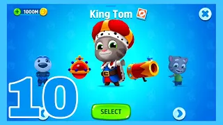 Talking Tom Splash Force - King Tom vs Knight Hank vs Arctic Angela vs Danger Hank