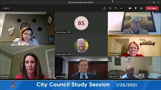 City Council Study Session 1/25/2021