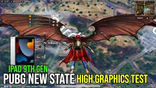 Pubg New State High FPS Gaming Test iPad 9 Generation | iPad 9 Generations High FPS Gaming Test