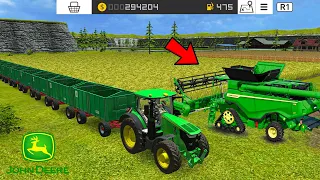 New John Deere Harvester & Tractor In Fs16 ? Fs16 Multiplayer | Timelapse |