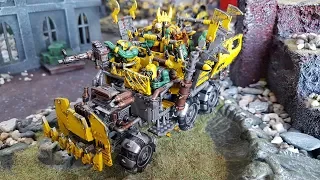Orks vs Space Marines; 8th edition Warhammer 40k battle report