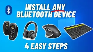 How to setup ANY Bluetooth device in Windows 10 in 4 simple steps